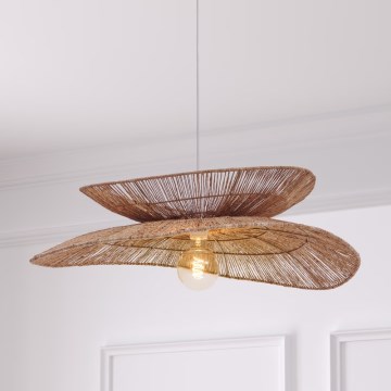 Atmosphera - Lestenec na vrvici ALARA 1xE27/40W/230V juta