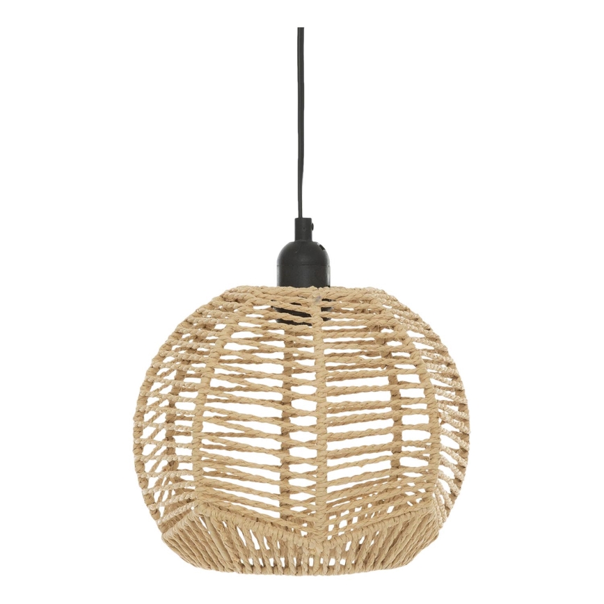Atmosphera - Lestenec na vrvici CAREN 1xE27/40W/230V juta