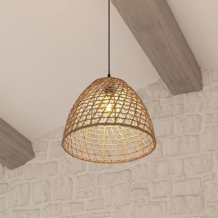Atmosphera - Lestenec na vrvici JADA 1xE27/40W/230V ratan