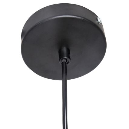 Atmosphera - Lestenec na vrvici JILY 1xE27/40W/230V juta črna