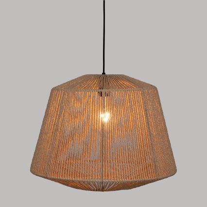 Atmosphera - Lestenec na vrvici JILY 1xE27/40W/230V juta