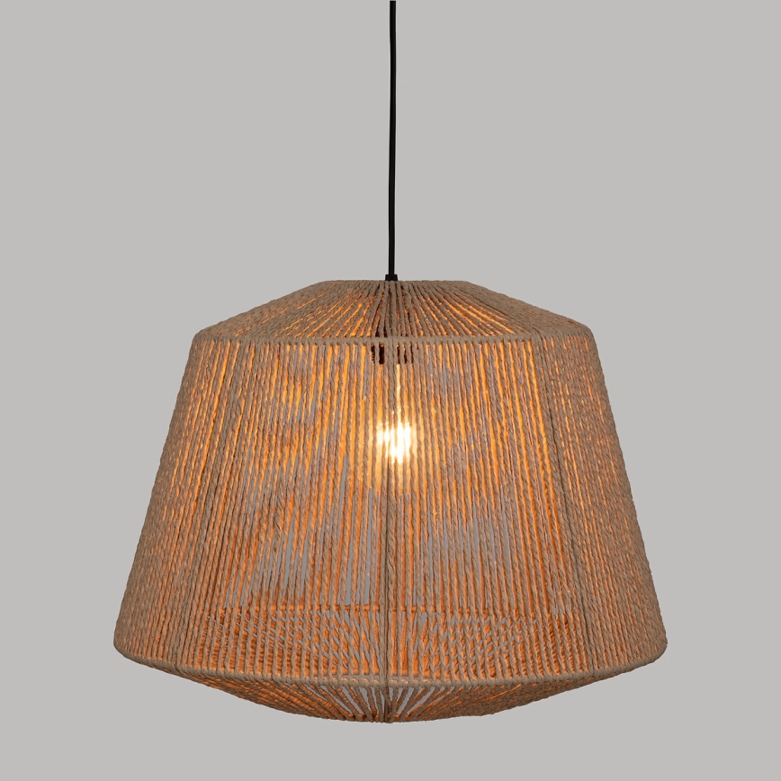 Atmosphera - Lestenec na vrvici JILY 1xE27/40W/230V juta