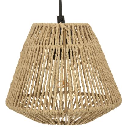 Atmosphera - Lestenec na vrvici JILY 3xE27/40W/230V juta