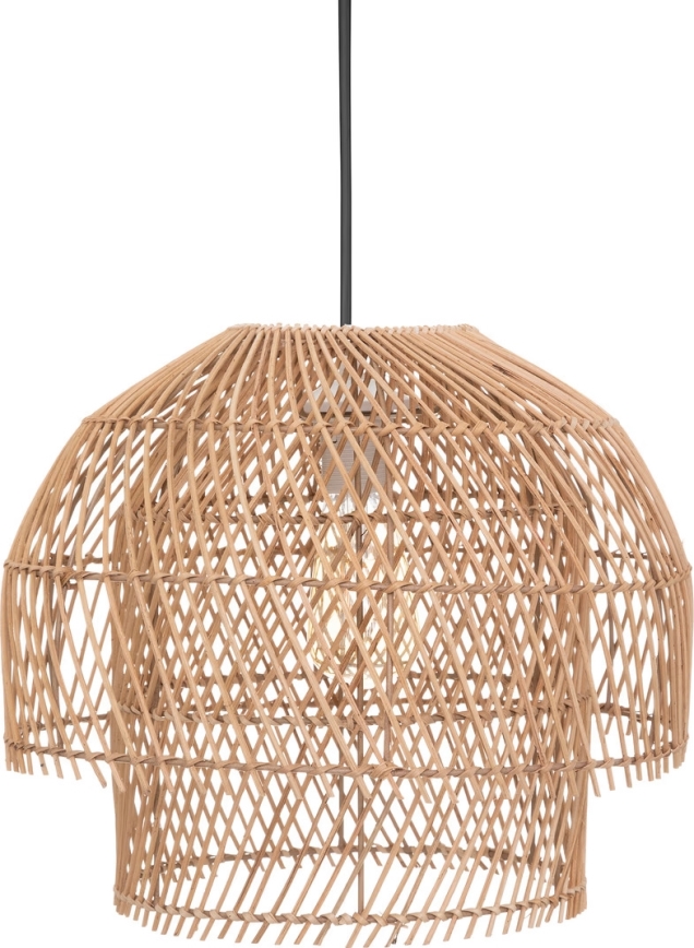 Atmosphera - Lestenec na vrvici KERY 1xE27/40W/230V ratan