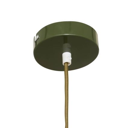 Atmosphera - Lestenec na vrvici LITO 1xG9/4W/230V kaki