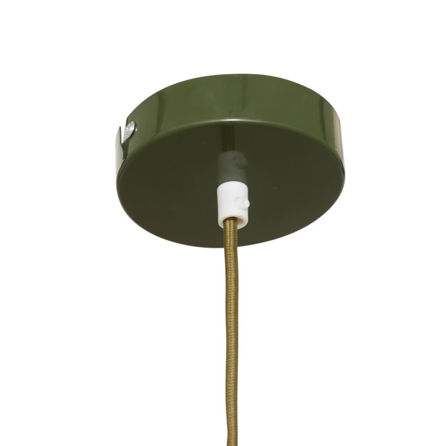 Atmosphera - Lestenec na vrvici LITO 1xG9/4W/230V kaki