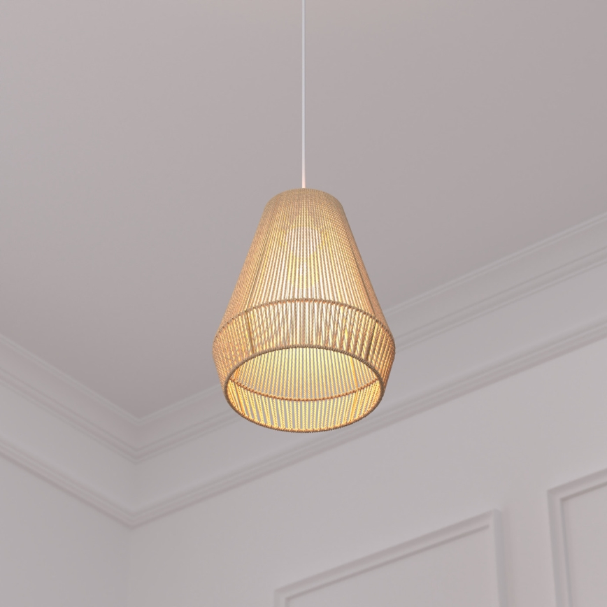 Atmosphera - Lestenec na vrvici PALM 1xE27/40W/230V juta