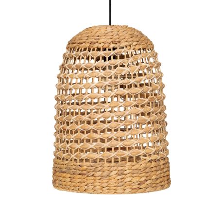Atmosphera - Lestenec na vrvici SAND 1xE27/40W/230V ratan/vodna hijacinta