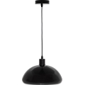 Atmosphera - Lestenec na vrvici SAVIO 1xE27/40W/230V črna