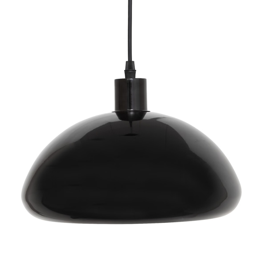 Atmosphera - Lestenec na vrvici SAVIO 1xE27/40W/230V črna
