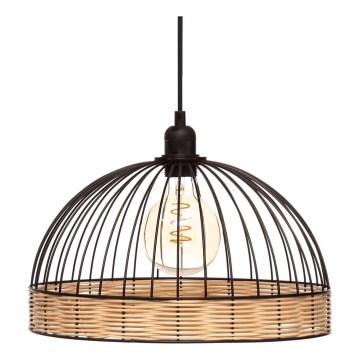 Atmosphera - Lestenec na vrvici SUWA 1xE27/40W/230V ratan