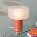 Atmosphera - Namizna svetilka ASTI 1xE27/60W/230V opečna