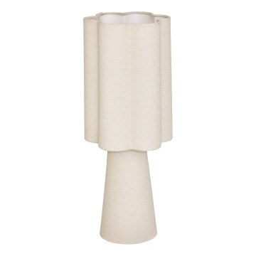 Atmosphera - Namizna svetilka BLANCA 1xE27/25W/230V kremna