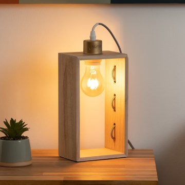 Atmosphera - Namizna svetilka IWATA 1xE27/25W/230V pavlonija