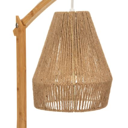 Atmosphera - Namizna svetilka KARLA 1xE27/40W/230V bambus