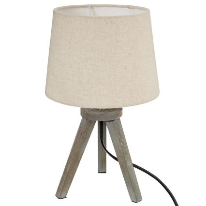Atmosphera - Namizna svetilka MINI 1xE14/25W/230V bor/bež
