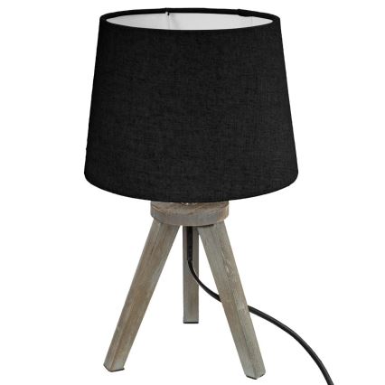 Atmosphera - Namizna svetilka MINI 1xE14/25W/230V bor/črna