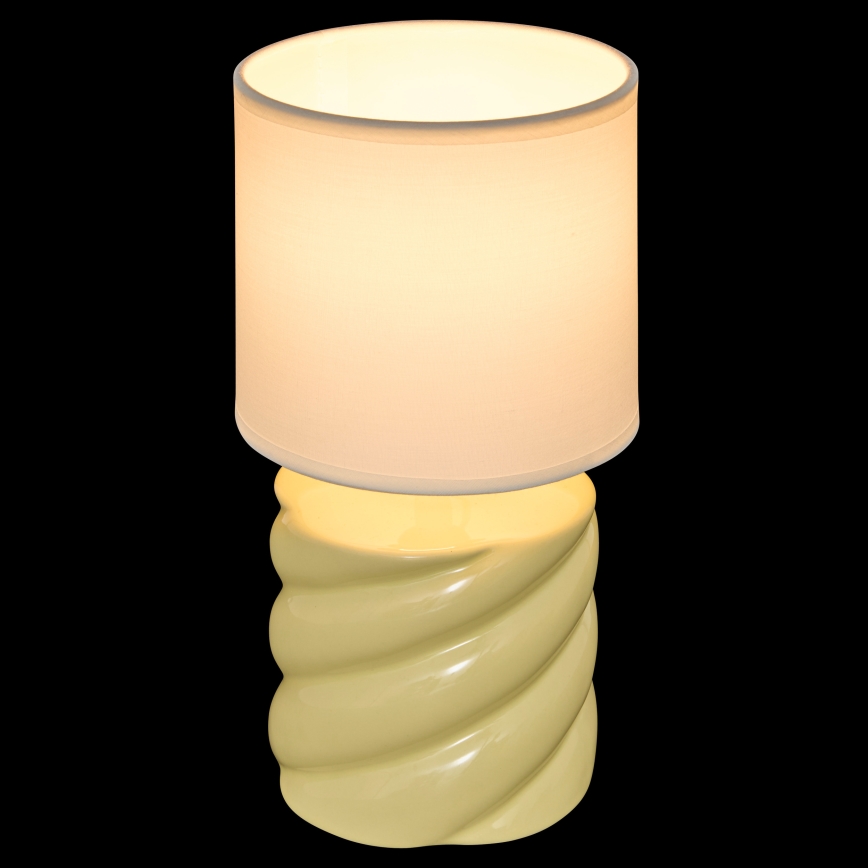 Atmosphera - Namizna svetilka NOLY 1xE14/40W/230V rumena