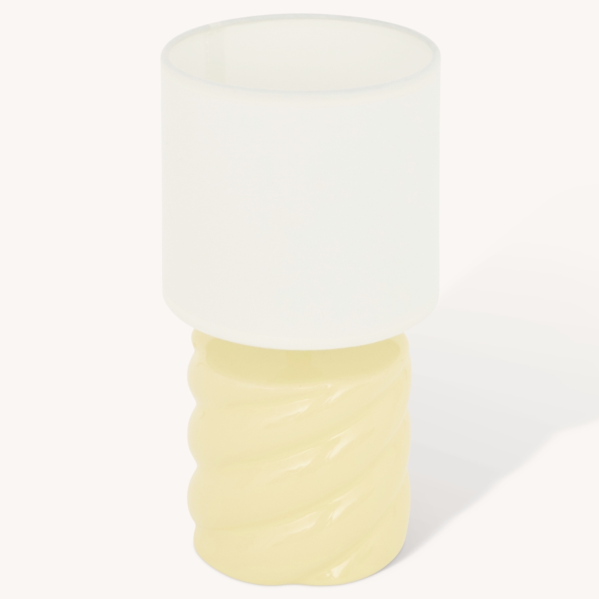 Atmosphera - Namizna svetilka NOLY 1xE14/40W/230V rumena