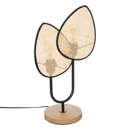 Atmosphera - Namizna svetilka OLME 1xE27/40W/230V ratan