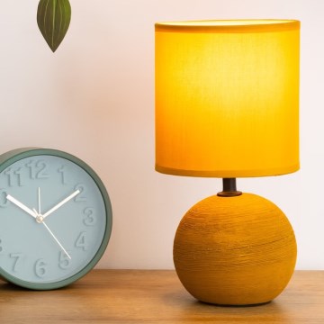 Atmosphera - Namizna svetilka TIMÉO 1xE14/60W/230V oranžna