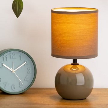 Atmosphera - Namizna svetilka TIMÉO 1xE14/60W/230V taupe