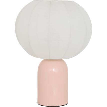 Atmosphera - Namizna svetilka TOBIE 1xE27/60W/230V rožnata