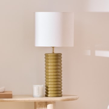 Atmosphera - Namizna svetilka VINUS 1xE27/60W/230V kaki