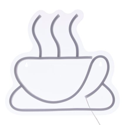 Atmosphera - neonska LED stenska dekoracija CAFÉ LED/5V