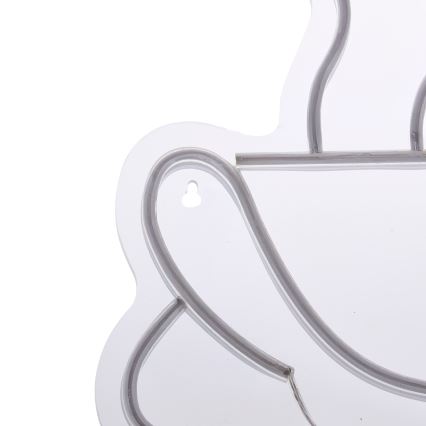 Atmosphera - neonska LED stenska dekoracija CAFÉ LED/5V