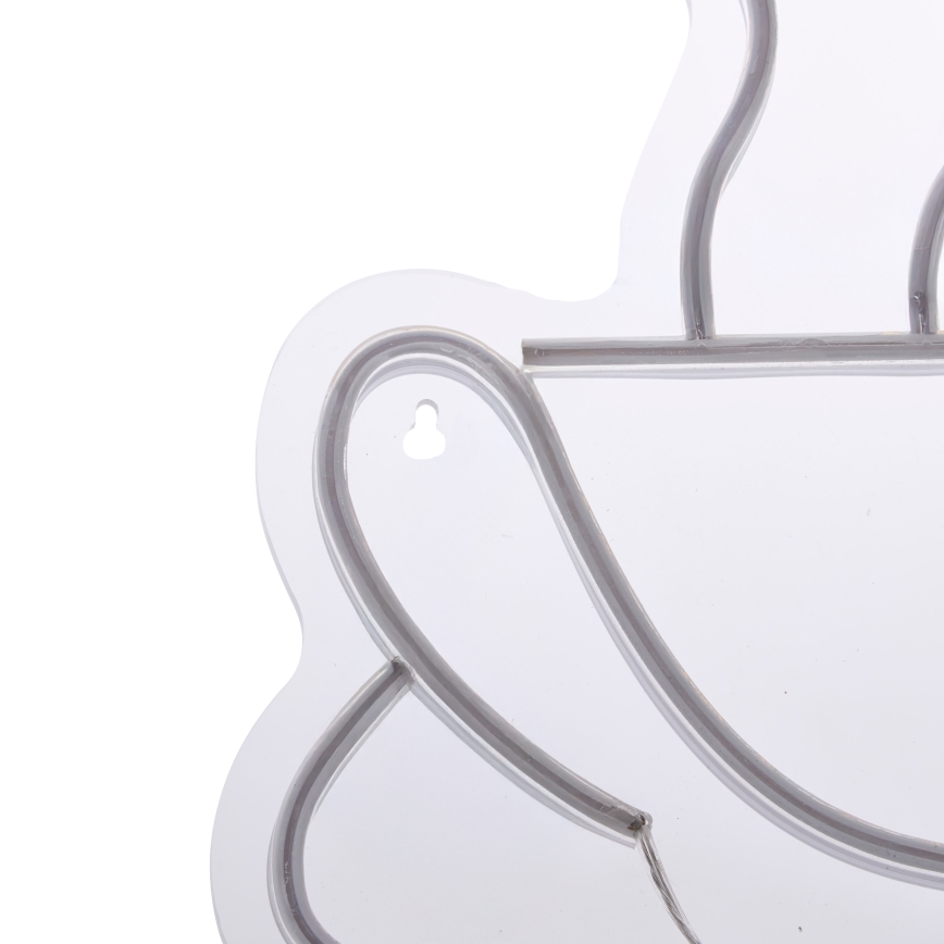 Atmosphera - neonska LED stenska dekoracija CAFÉ LED/5V