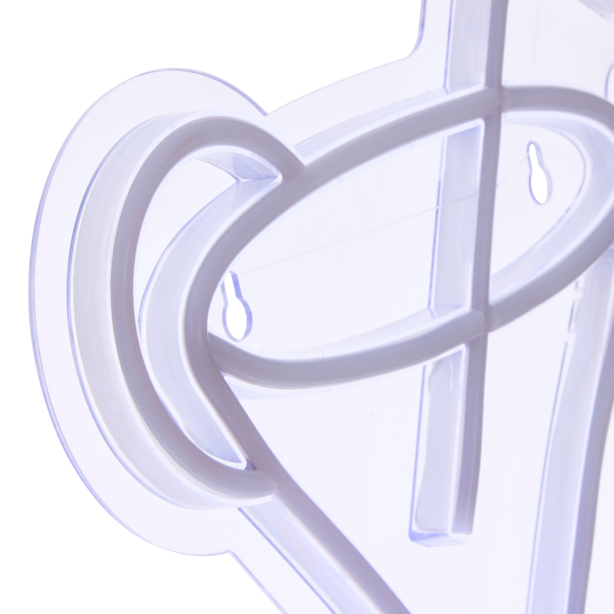 Atmosphera - Neonska LED stenska dekoracija COCTAIL LED/5V