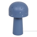 Atmosphera - Otroška namizna lučka STARRY MUSHROOM 1xE14/25W/230V modra