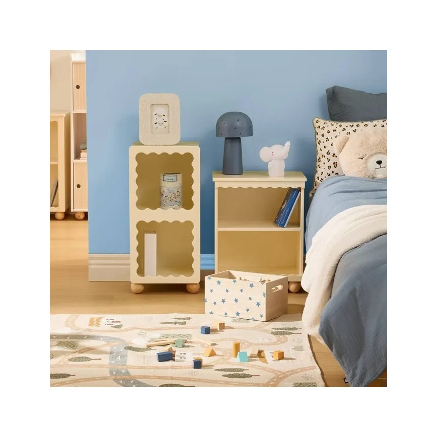 Atmosphera - Otroška namizna lučka STARRY MUSHROOM 1xE14/25W/230V modra