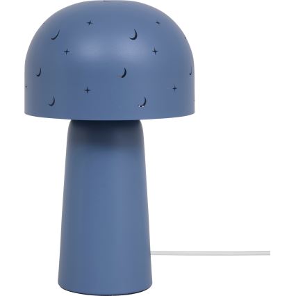 Atmosphera - Otroška namizna lučka STARRY MUSHROOM 1xE14/25W/230V modra