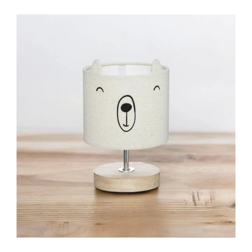 Atmosphera - Otroška namizna svetilka TOXEY 1xE14/25W/230V medvedek