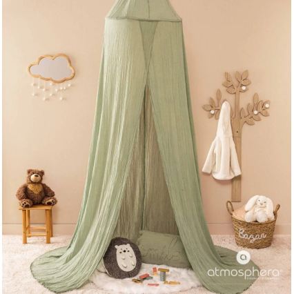 Atmosphera - Otroško stensko ogledalo CLOUD 40x36 cm iz kavčukovega lesa