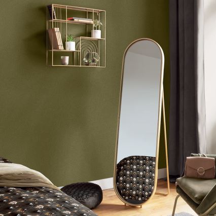 Atmosphera - prostostoječe ogledalo EDI 160x79 cm zlato