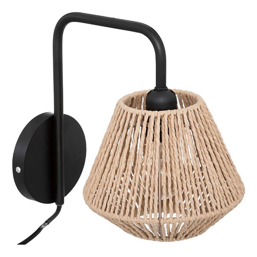 Atmosphera - Stenska svetilka JILY 1xE27/40W/230V juta
