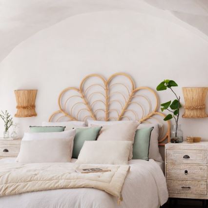 Atmosphera - Stenska svetilka LOA 1xE27/40W/230V ličja rafije