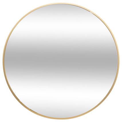 Atmosphera - Stensko ogledalo ALICE pr. 70 cm zlata