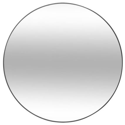 Atmosphera - Stensko ogledalo ALICE pr. 76 cm črna