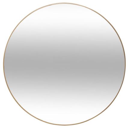 Atmosphera - Stensko ogledalo ALICE pr. 76 cm zlata