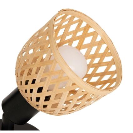 Atmosphera - Stensko točkovno svetilo LIO 1xE14/25W/230V bambus