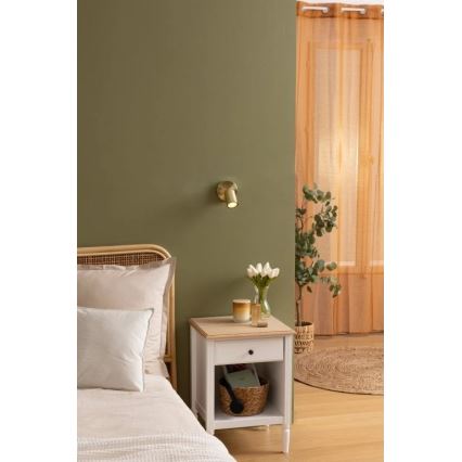 Atmosphera - stensko točkovno svetilo VICO 1xGU10/25W/230V zlato