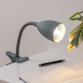 Atmosphera - Svetilka s sponko SILY 1xE14/7W/230V zelena