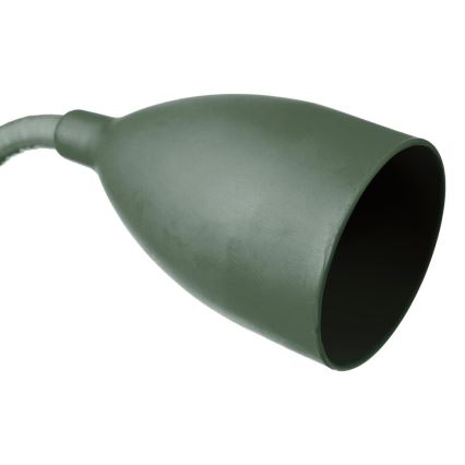 Atmosphera - Svetilka s sponko SILY 1xE14/7W/230V zelena