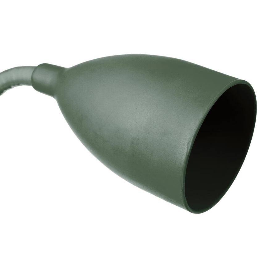 Atmosphera - Svetilka s sponko SILY 1xE14/7W/230V zelena