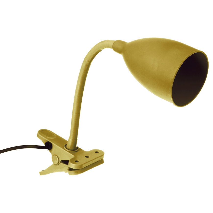 Atmosphera - Svetilka s sponko SILY 1xE14/7W/230V zlata