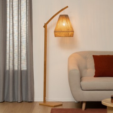Atmosphera - Talna svetilka PALM 1xE27/60W/230V bambus/konoplja
